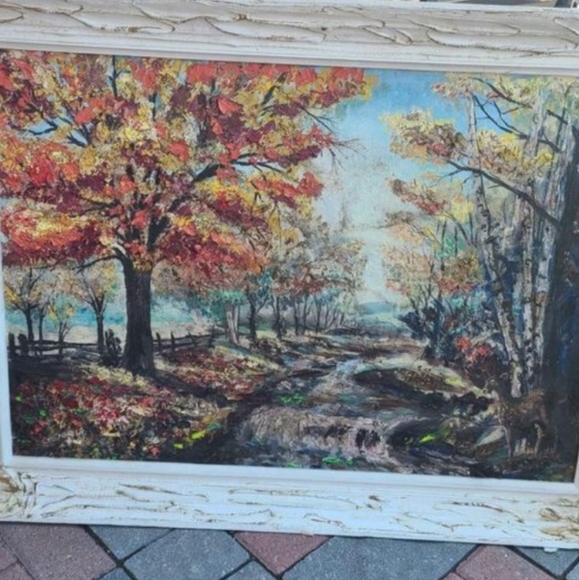 Robert wood painting - Picture 1 of 5